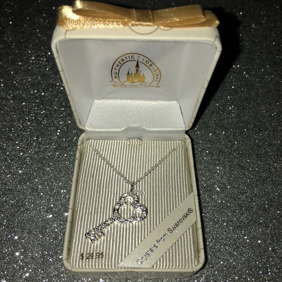 Mickey Mouse Key Pendant Necklace Store 
